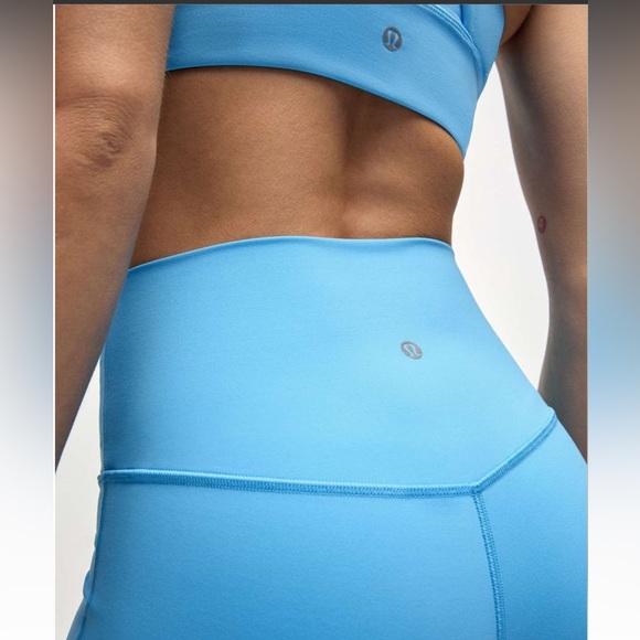 NWT Lululemon Align High-Rise Short 6" in Kayak Blue Light color size 4 - Picture 2 of 14